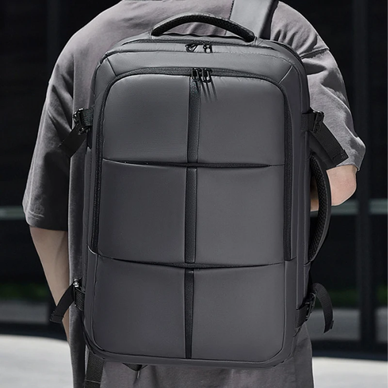 

Высококачественный деловой рюкзак для ноутбука, модная пригородная расширяемая дорожная сумка большой емкости для мужчин и женщин