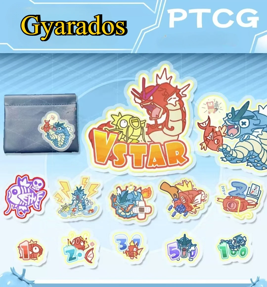 

PTCG Pokemon Match Scoring Damage Counter Damage Indicator Gyarados and Magikarp Use Board Vstar Borad Role-playing Game Wave 53