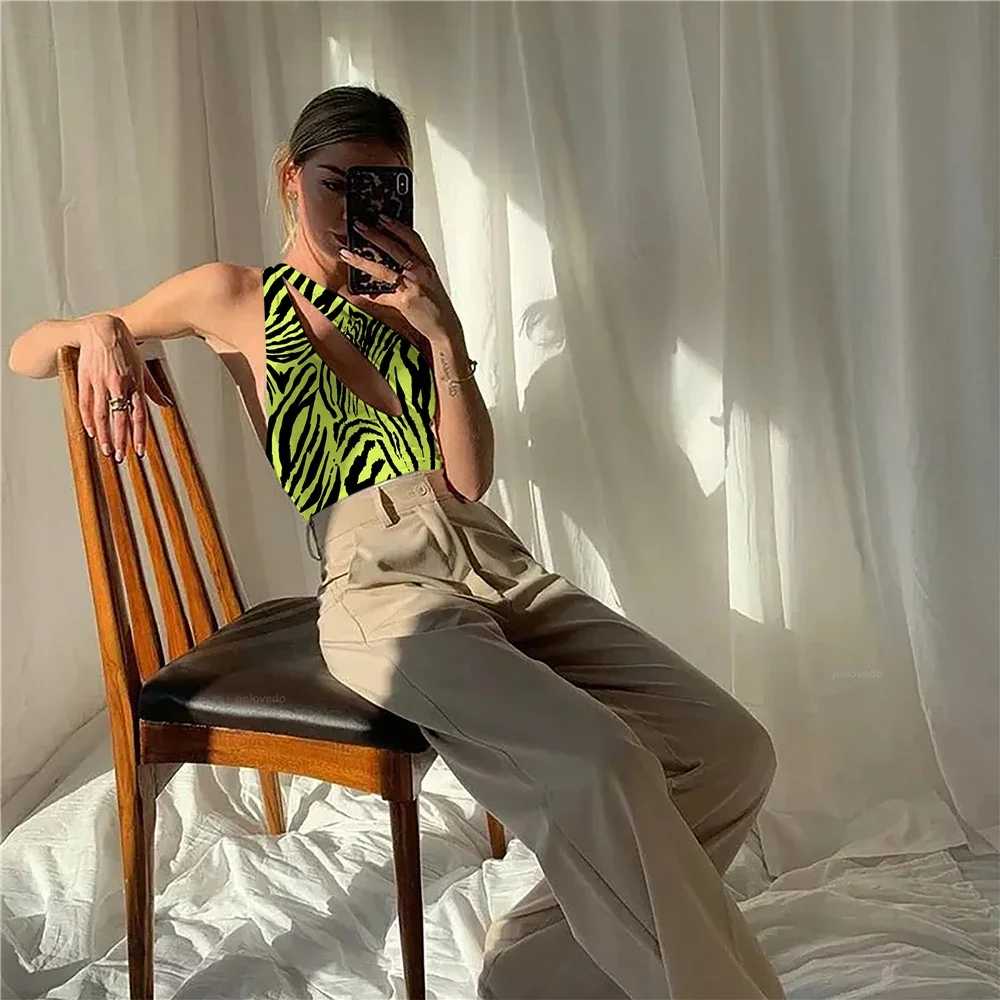 ملابس سباحة نسائية قطعة واحدة لعام 2023 ملابس سباحة نسائية مثيرة بكتف واحد مونوكيني مفرغ ملابس شاطئ رافعة للصدر