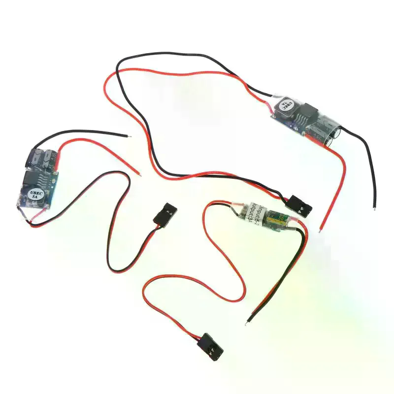 /Cna/5V 3A 5A 7A External UBEC Voltage Regulator Anti-interference Support Receiver Power Supply For RC Airplane Aircraft
