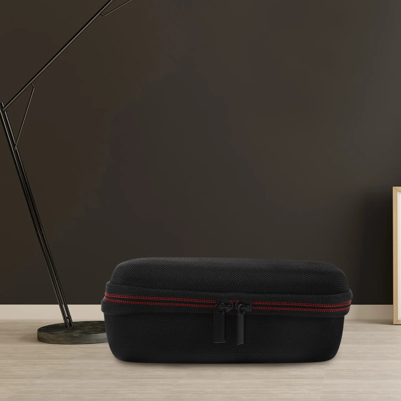 

Microphone Organizer Electronics Storage Waterproof Speaker Carrying Case File Bag Speaker Protective Bag EVA Foam