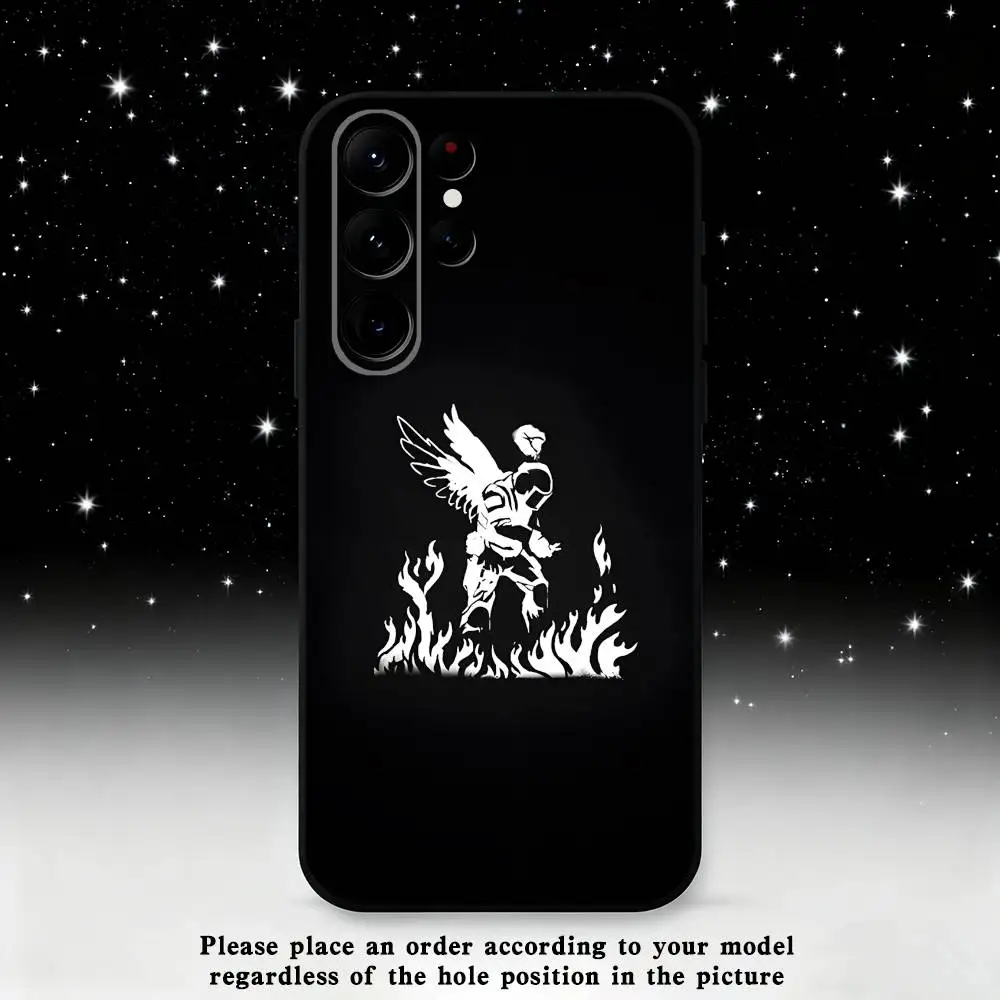 C-CS2 G-GO 게임폰 케이스 삼성 S25, S24 울트라, S20, S30 플러스, S22 플러스, S23, S30 울트라 5G 실리콘 블랙 쉘