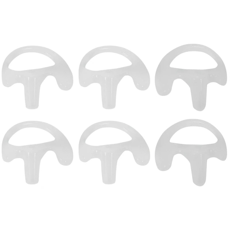 9 Pairs Transparent Silicone Soft Earbud For Walkie Talkie Covert Acoustic Tube Earpiece Small/Middle/Large J6116Z