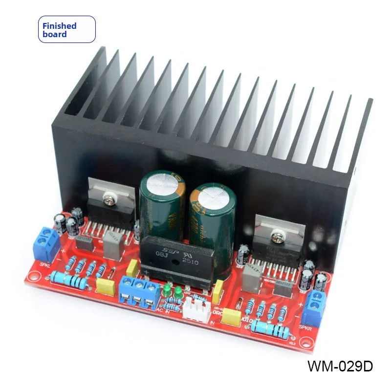 

Hi-fi audiophile grade tda7293 dual-channel 2.0 high-power stereo amplifier board - ready to use