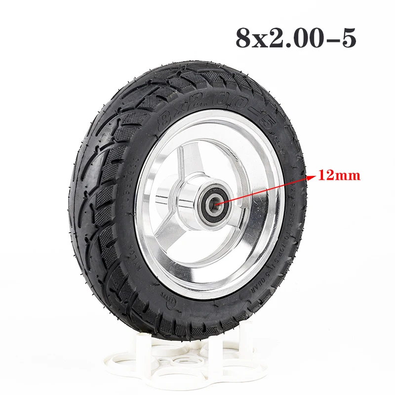 Free Ship 8x2.00-5 Tubeless Tire Inner Tube Wheel Tyre 8X2.00-5 wheel hub For Kugoo S1 S2 S3 C3 MINI Electric BIKE