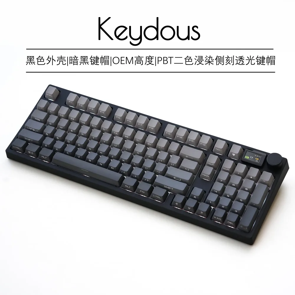 

Keydous NJ98-CP V3 Magnetic Keyboard Tri-Mode Bluetooth Wireless Ergonomic Gaming Accessories Quick Trigger E-sports Keyboards
