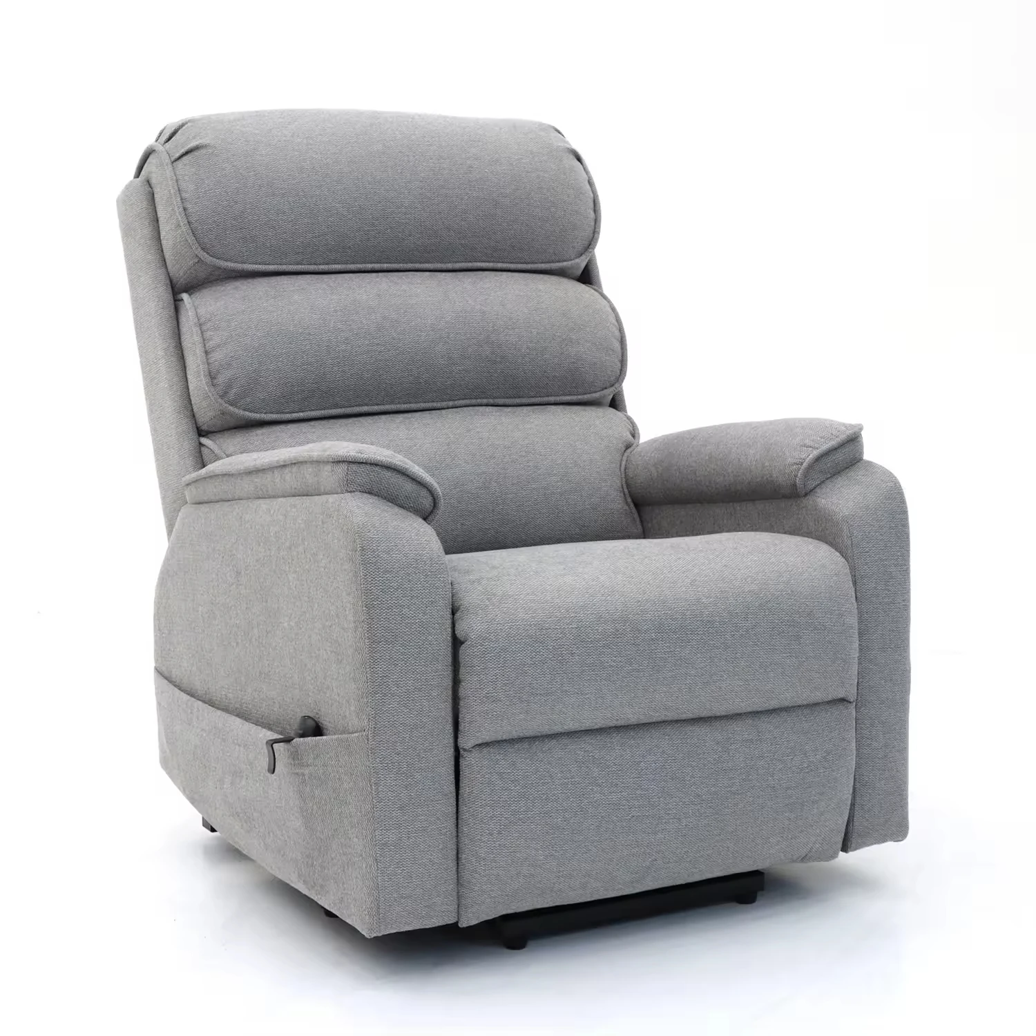 كرسي كرسي رفع طبي كهربائي بمحرك مزدوج، أريكة مريحة بمقعد واحد للمرضى المسنين، شقق من القماش #1