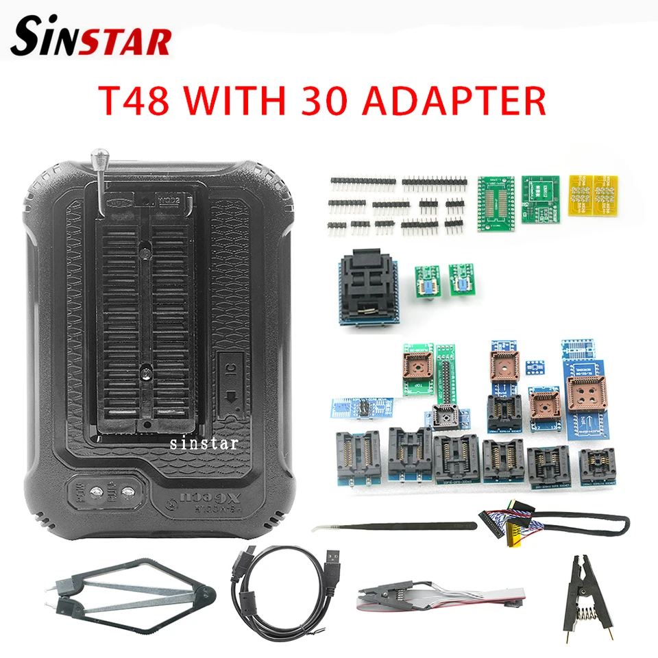 Fasizi T48 TL866-3G Programmierer – Unterstützt 28000+ ICs, Inkl. NAND/EMMC Bis 256GB – Für Profis & Bastler