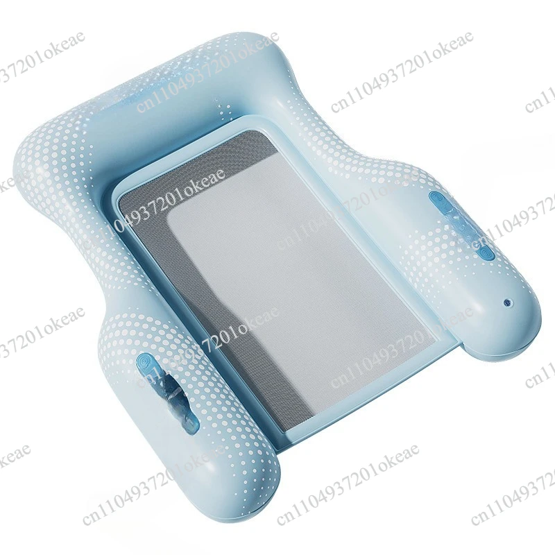 Inflatable floating row foldable mesh floating bed Water supplies Portable recliner