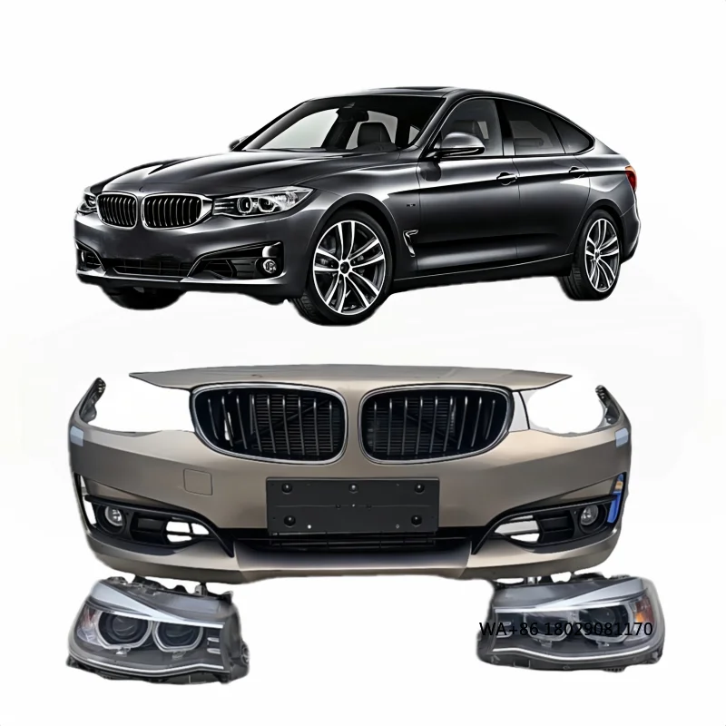 

Для серии -3 GT F34 Старый передний бампер 320i 328i 335 GT Роскошная модель Большое окружающее лезвие переднего столба Большой комплект корпуса
