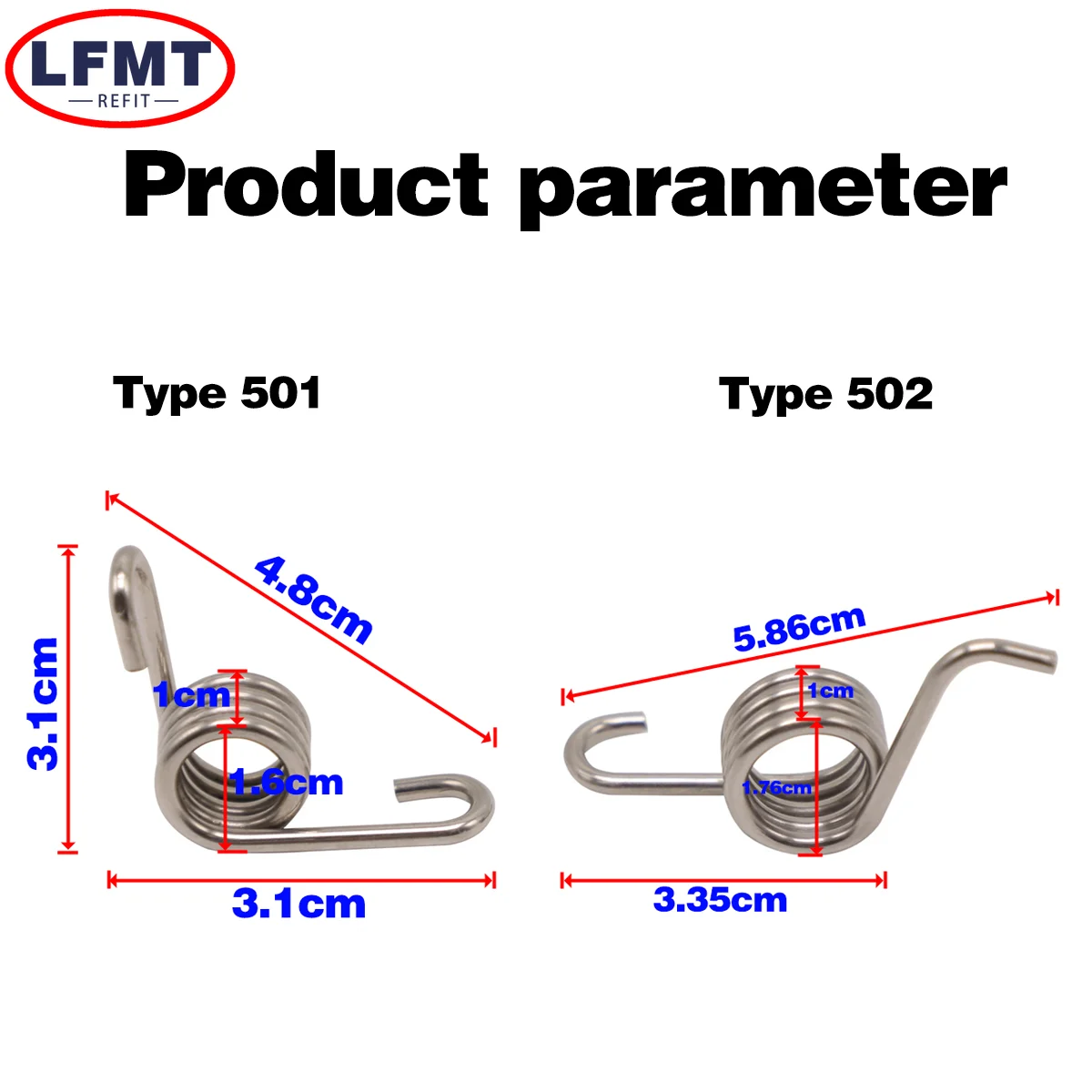 Motorcycle Foot Pegs Footpegs Footrest Spring For KTM HUSQVARNA SX SXF EXC EXCF XC XCF XCFW TC FE FS FC TE 125-501