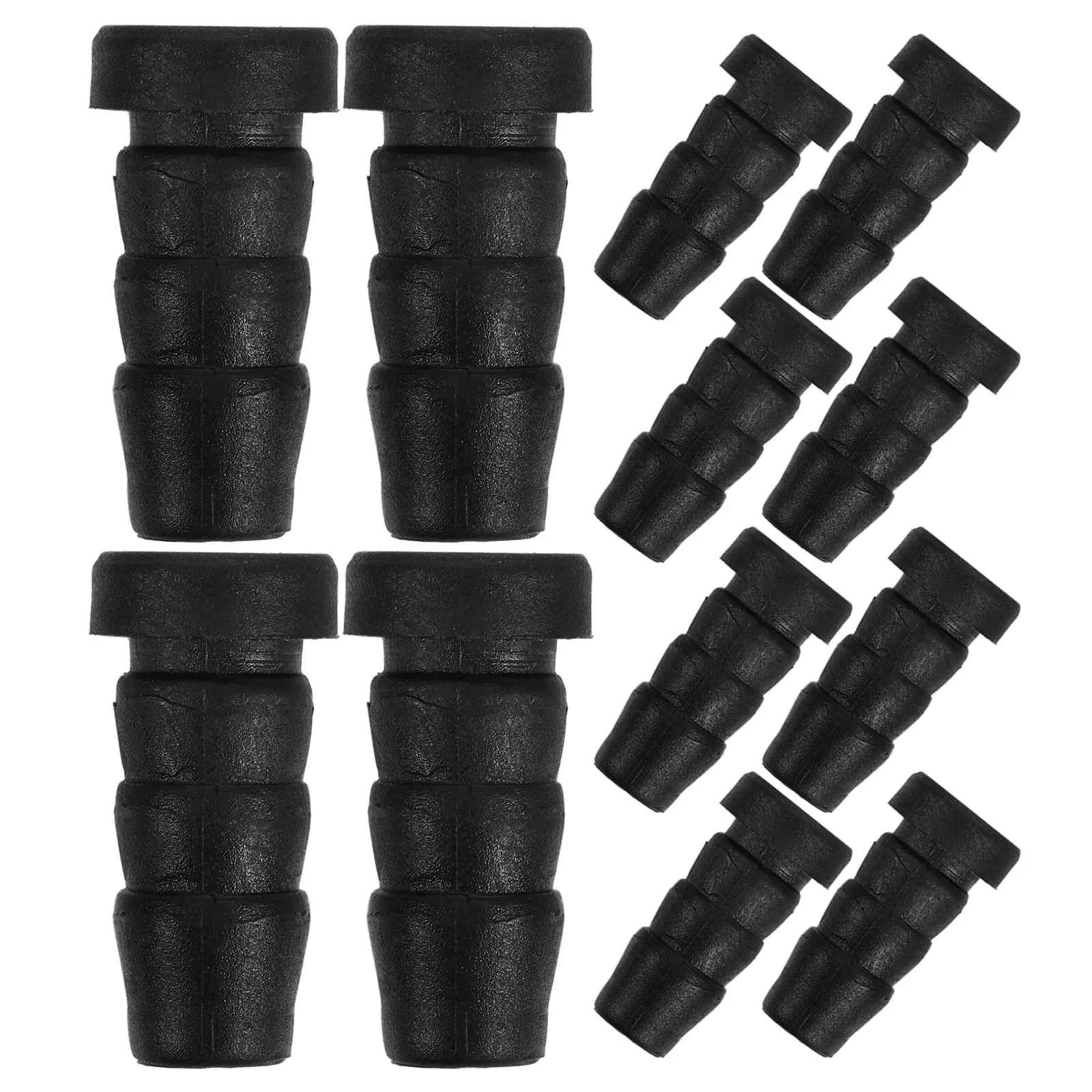 20Pcs Office Chair Wheel Stopper Covers Plastic Caster Stem Sleeve Inserts Furniture Leg Heavy Duty Chair