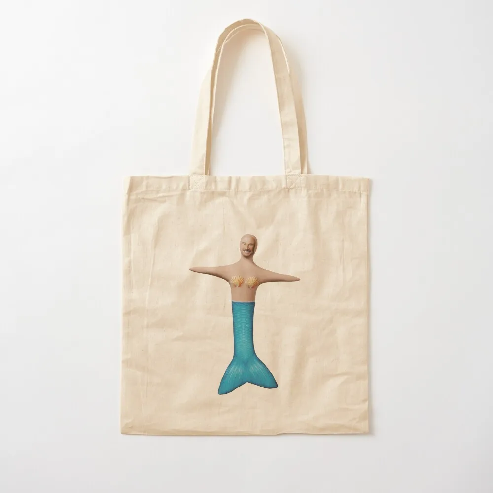 

Dr. Phil Mermaid Tote Bag Women's tote Handbags bags cloth bags Women's shopper Canvas