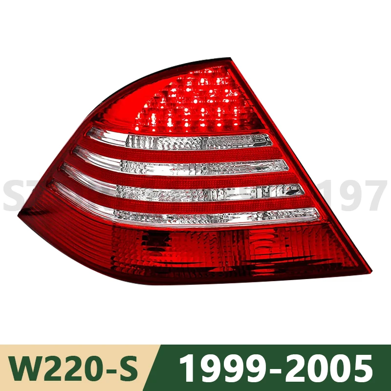 for 1999-2005 W220 Mercedes Benz S320 S350 S430 S500 S600 S55 S65 Turn Signal Taillights Light Rear Lamp 2208200764 2208200864