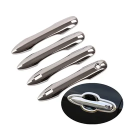 For Toyota Camry Daihatsu Altis XV70 70 2018-2024 Chrome Car Door Handle Cover Bowl Trim Sticker Styling Accessories