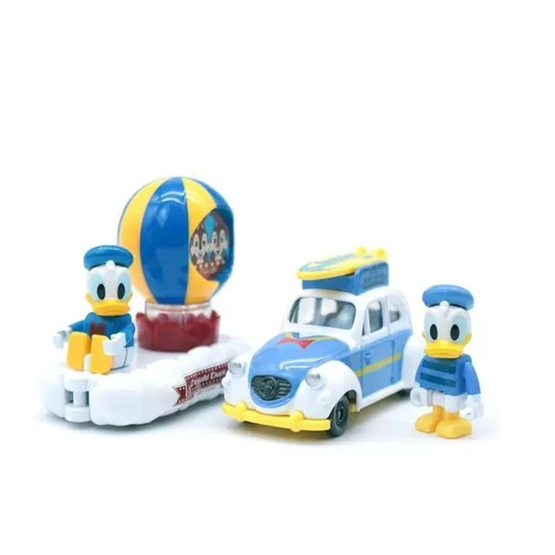 Takara tomy personagem de desenho animado tang duck série modelo de carro liga modelo de carro brinquedo presente de aniversário das crianças brinquedo coleção ornamento