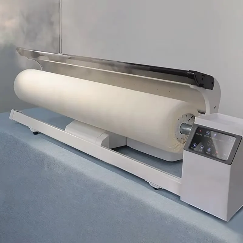 

OEM 900MM Small Steam Ironing Machine Towel Sheet Roller Ironing Equipment