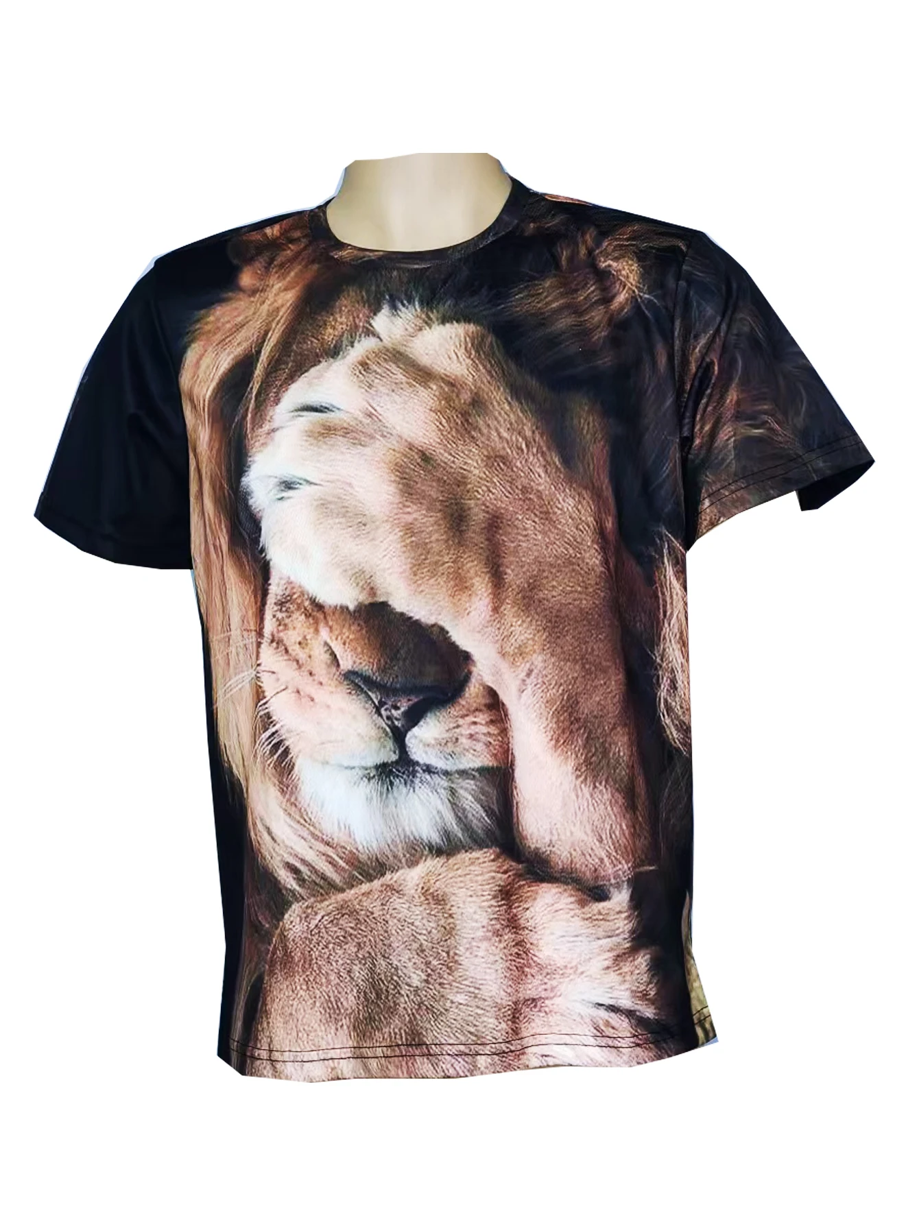 HDDHDHH New Summer Wolf 3D T shirt Boy Girl Kids Fashion Casual Short Sleeve Men Women Children Printed T-shirt Funny Tops Tee