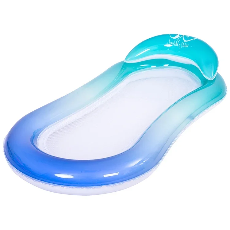 Large Size Inflatable Adult Floating Raft Blow up Hammock Water Loungerpromote sales