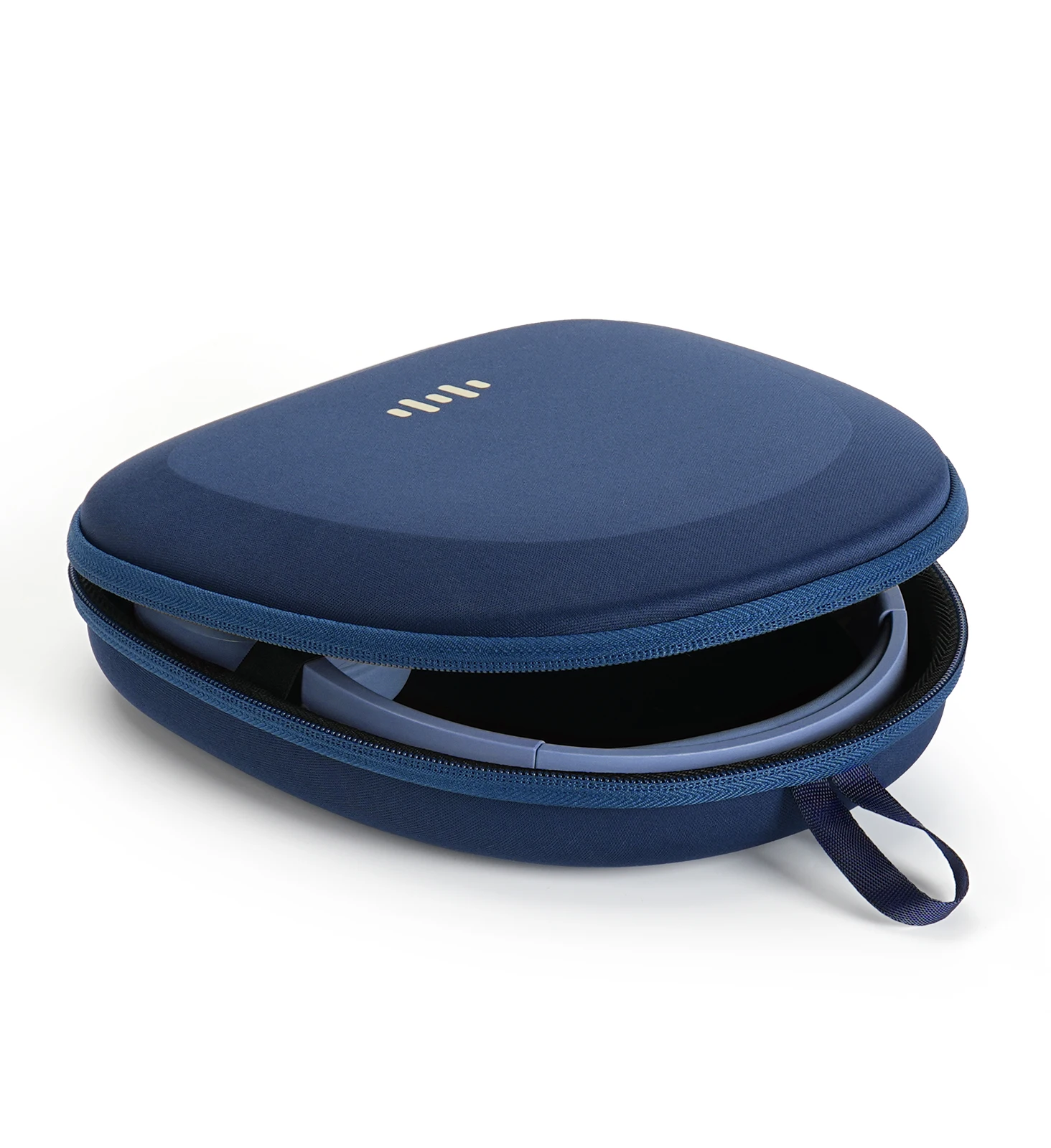 Yinke Hartschalen-EVA-Tasche, passend für Sony WH-CH720, JBL Tune 510, Soundcore Q30 Kopfhörer, stoßfest, staubdicht, tragbare Tasche mit mehreren Fächern. – Detail 9