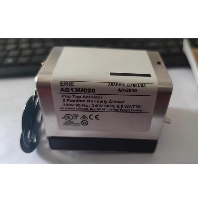 

110-240 VAC 2 Position Normally Closed Erie Pop Top Actuator AG13U020