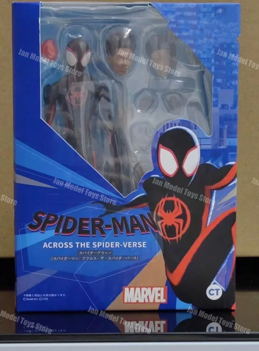 متوفر في المخزون ألعاب Ct سبايدرمان مايلز موراليس Shf جوين عبر الآية العنكبوتية الرجل العنكبوت أنيمي عمل الشكل تمثال الهدايا اللعب