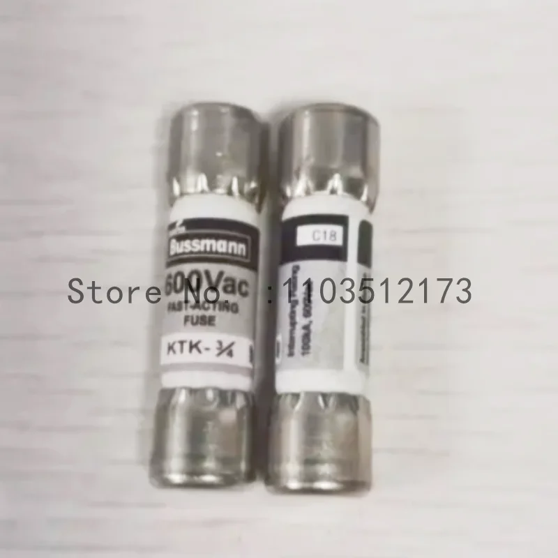 

10PCS KTK-3/4 0.75A 600V fuse New