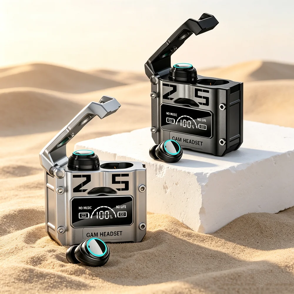 Wireless Earbuds Bluetooth Headphones Ergonomic Bluetooth Headsets Reduce Ear Fatigue During Extended Gaming or Work Sessions
