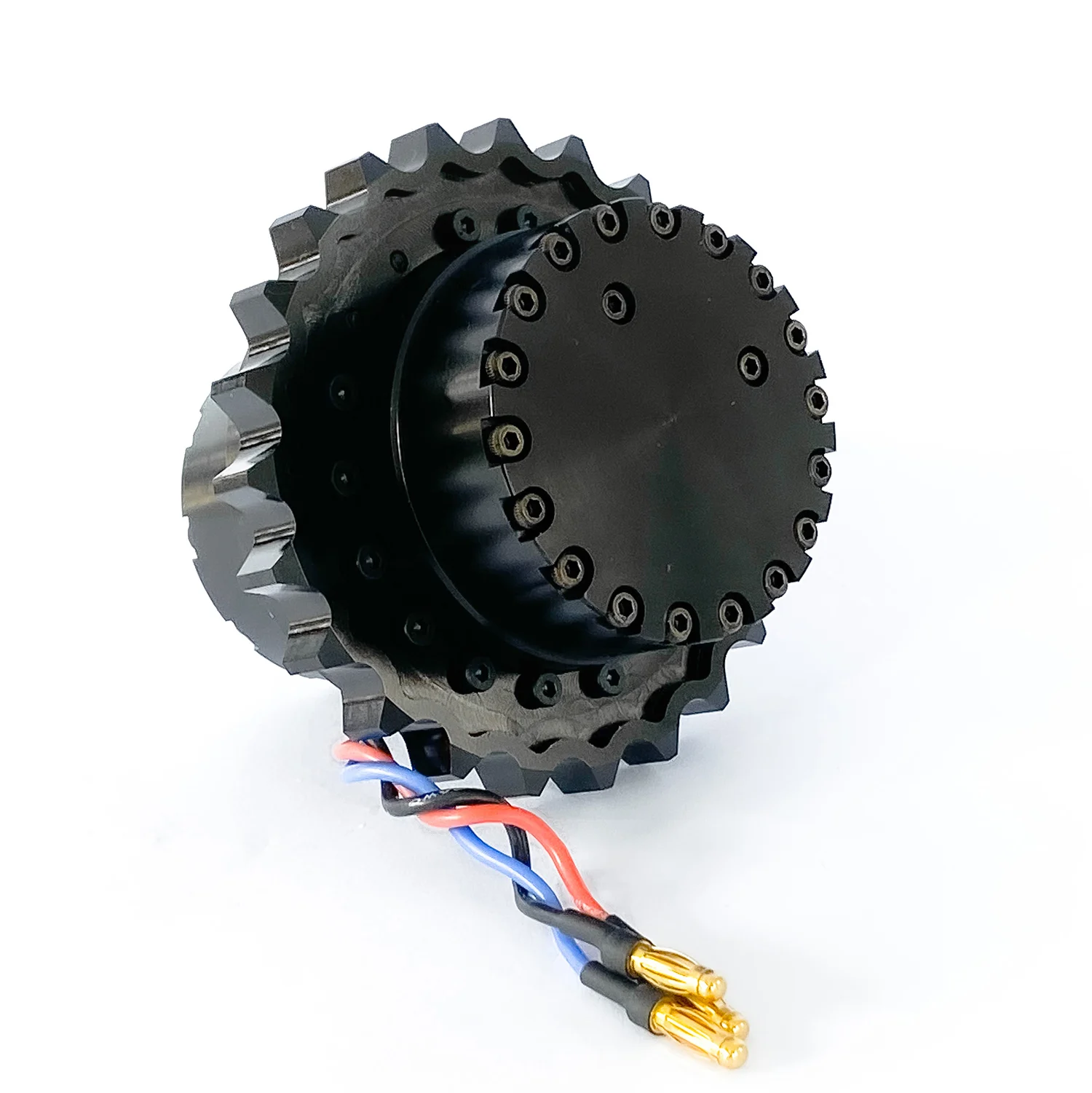 Metal Planet Gear Driving Wheels Brushless Motor for 1/14 Hydraulic RC Excavator 1/12 Remote Control Shovel Parts TH20654-SMT6