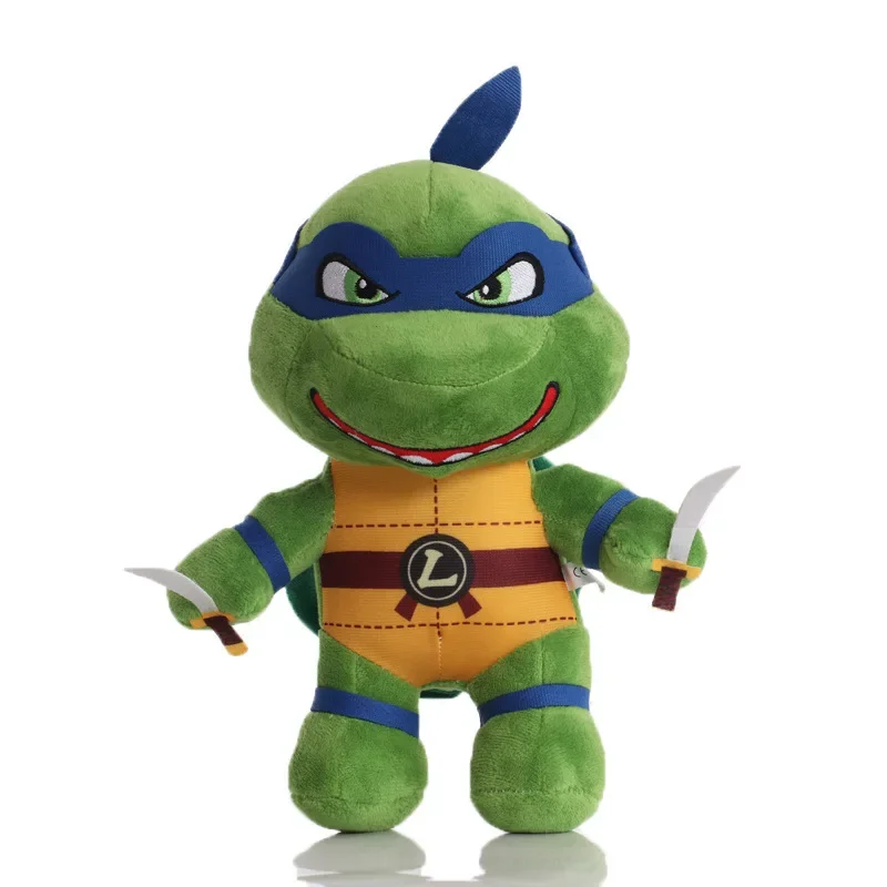Peluche Tartarughe Ninja Teenage Mutant 2026 da 25 cm - Personaggi TNNT Donatello, Mickey, Raffaello, Leonardo - Giocattoli di Peluche