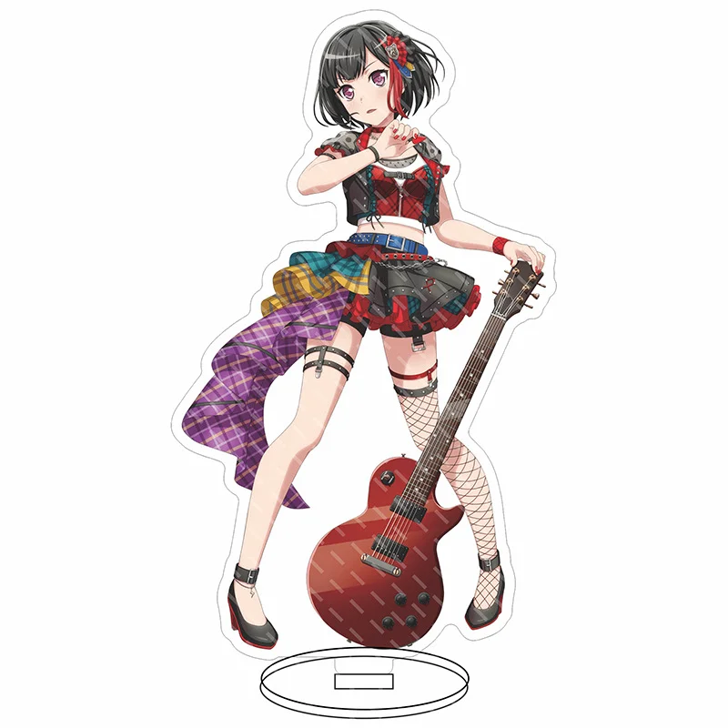 Afterglow Acrylic Stand Mitake Ran Aoba Moka Anime Action Accessories Grils Collection FigureToys Friends Gift Desktop Ornaments