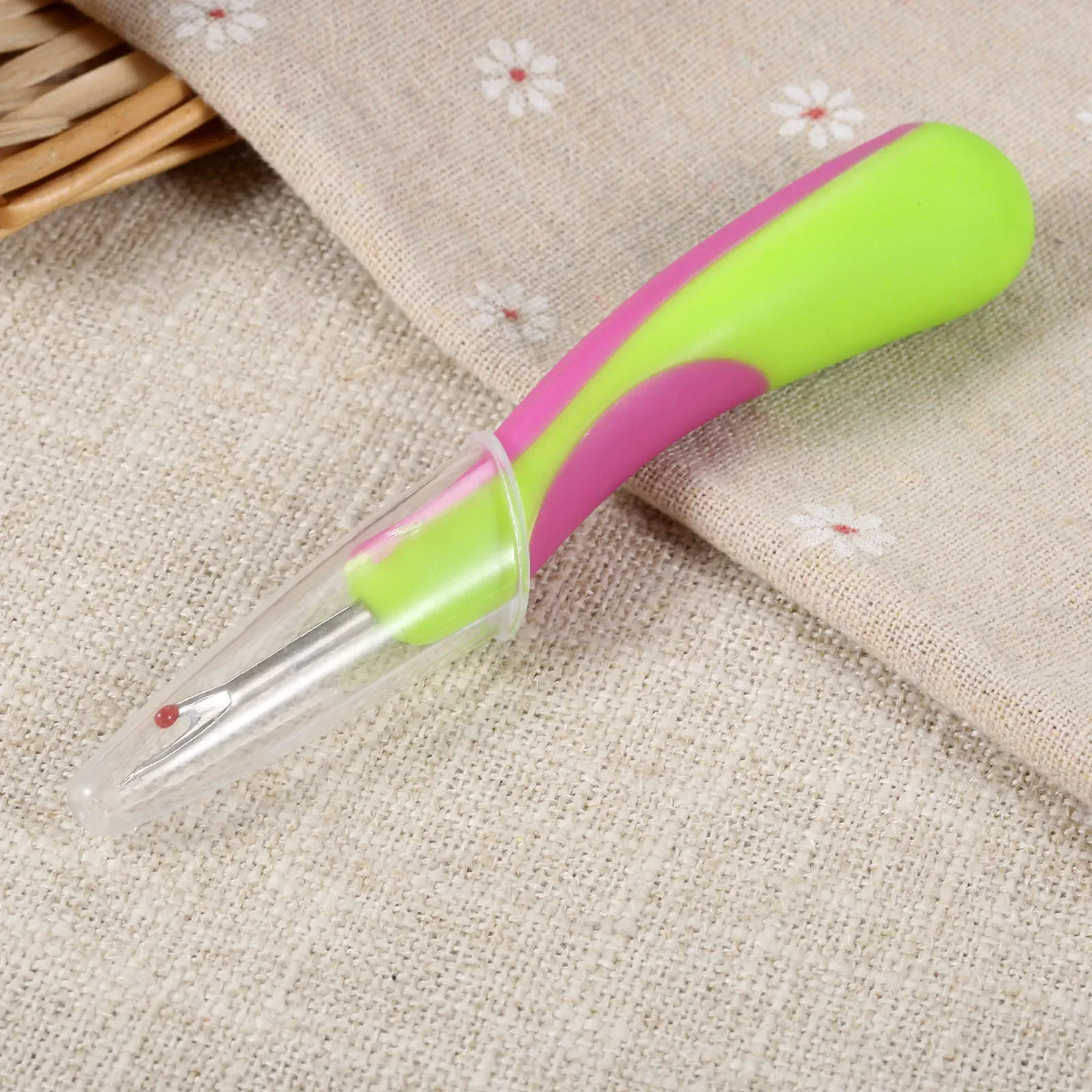 1pc Seam Ripper 12.5cm Stitch Removed Tool Wire Picker DIY Handmade Sewing Thread Cutter Rewinder Steel ABS Plastic Accessories