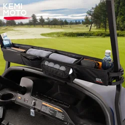 KEMIMOTO Xe Golf Bên Trong Mặt Trận Giỏ Đựng Đồ Đa Năng Cho Câu Lạc Bộ Xe EZGO Ổ Biểu Tượng 1680D Lớn Hộp Lưu Trữ Có Thể Gấp Gọn Di Động