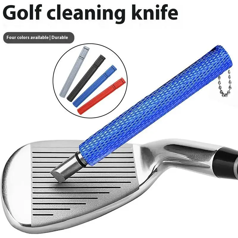 1PC Cleaning Tool Acces Golf Club Grooving Sharpening Tool Golf Groove Sharpener Wedge Club U V Type Square Regroover Blade