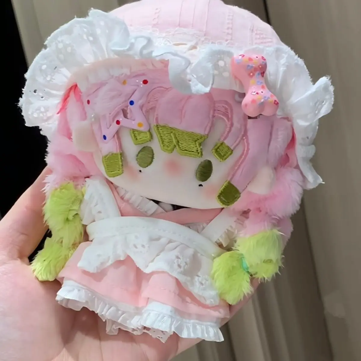 

Плюшевая игрушка-брелок 10 см «Аниме: Клинок, рассекающий демонов» — Канроджи Мицури, мягкая подвеска с принтом, милая мультяшная фигурка, подарок на Рождество