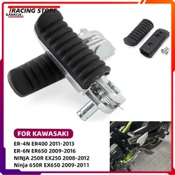 Front Footrest Step Footpegs For Kawasaki Z900RS ZR900 Z1000Versys 650 KLE650 1000 KLZ1000  Ninja 400 650 1000 ZX14 ZX9R ZX6R