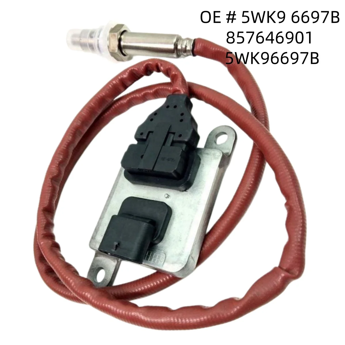 High quality New 12V 5WK9 6697B 857646901 5WK96697B Nox Sensor Nitrogen Oxide Sensor for BMW F30 F31 X5 E70 F15 X6 E71 F16