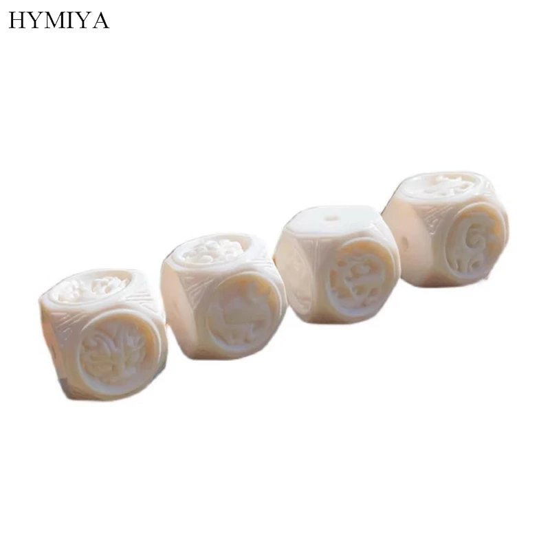 

Handcrafted Genuine Buckhorn Loose Beads The Chinese Four Mythic Beasts Square Bead Lucky Amnial Jewelry Findings