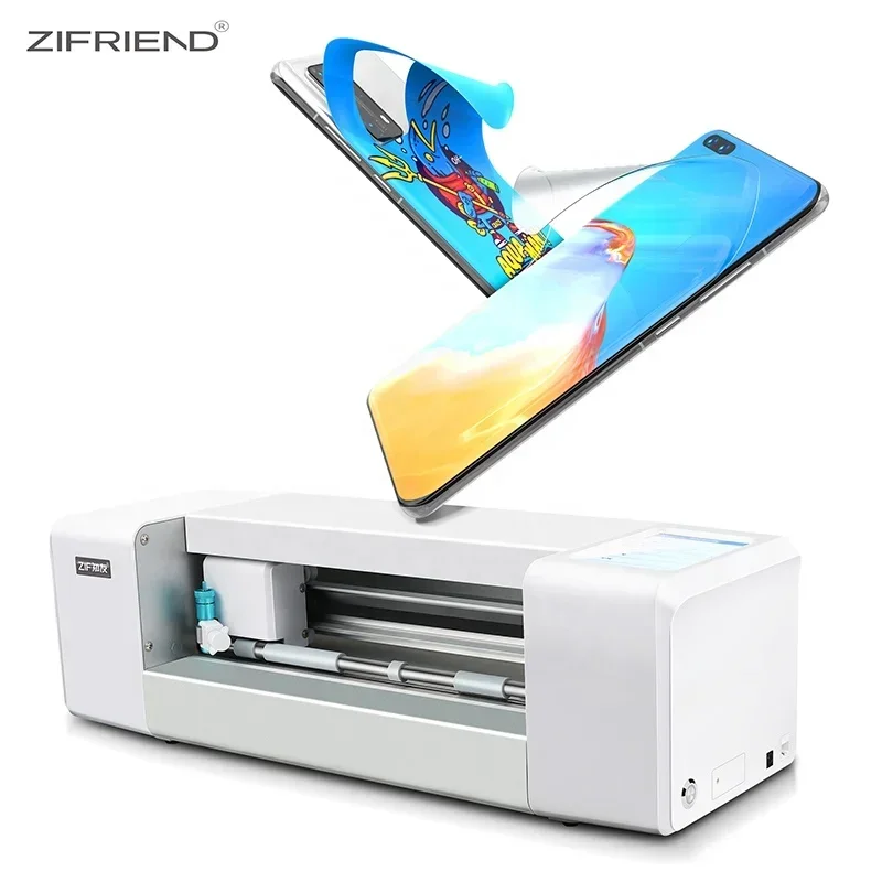 front & back side curved full glue ceramic tempered glass screen protector cutting machine for xperia xz2 with case