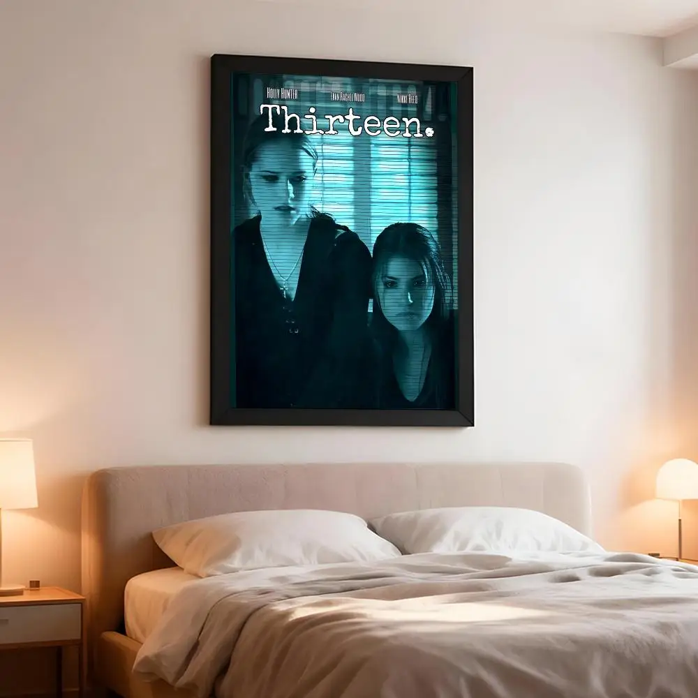movie drama T-Thirteen Poster Artistic Instant Peel-Off Wall Decor Atmosphere Setter for Bedside & Shared Room