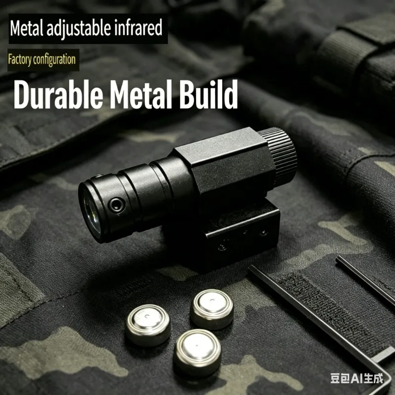 Tunable Red Beam Scope 805, Compact Red Mark Aimer, 11mm/20mm Mount, Combat Optic Aim for Wargame Activity