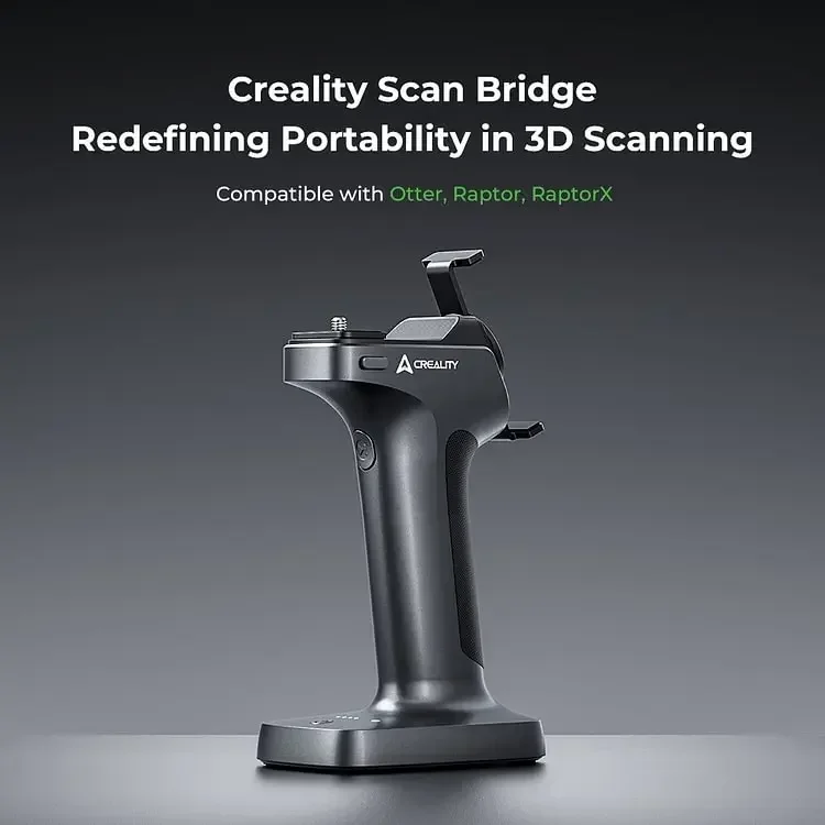 Creality Scan Bridge 3D Scanning Handheld Wireless WiFi6 Fast Transmission Magnetic Setup for Otter/Raptor/RaptorX 3D Scanner
