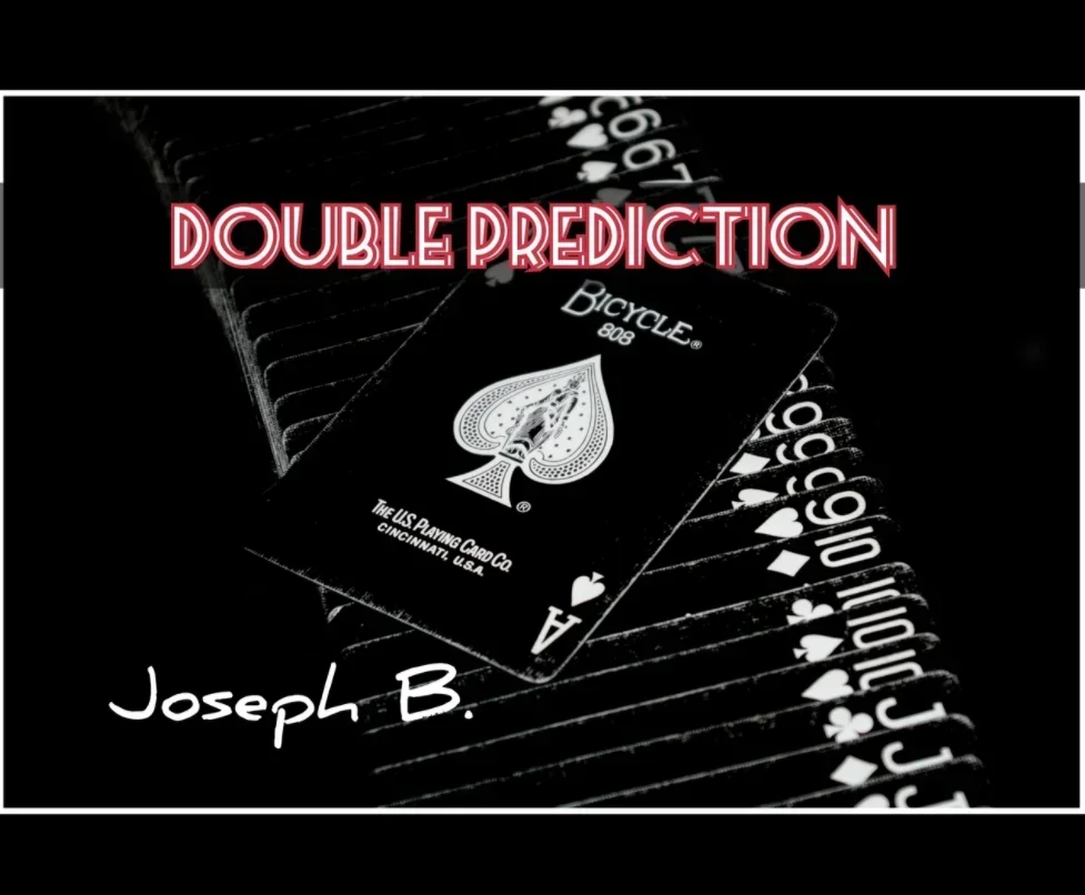 DOUBLE PREDICTION By Joseph B -Magic tricks