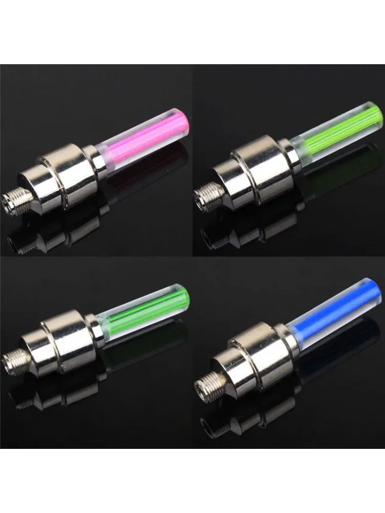 AliExpress RPXBGUCKARHG 2PCS Bicycle Lights Motion Sensor LED Lights with Batteries for Road MTB Mountain Bike Tyre Tire Valve Bicycle Accessories