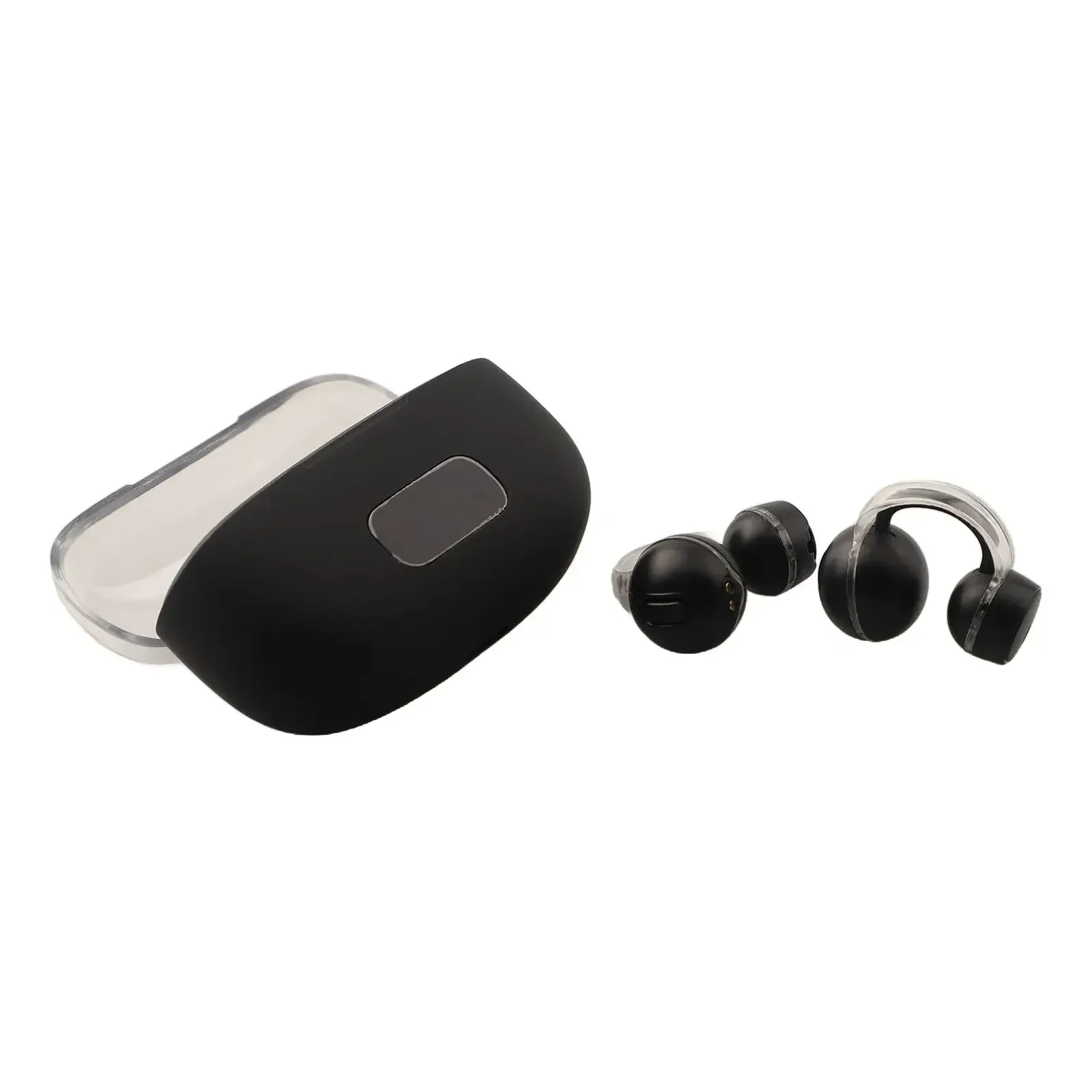 

S39 Наушник ENC Гарнитура Беспроводные наушники Blth5.4 Светодиодный цифровой дисплей Зажим для ушей Тип C Беспроводные наушники