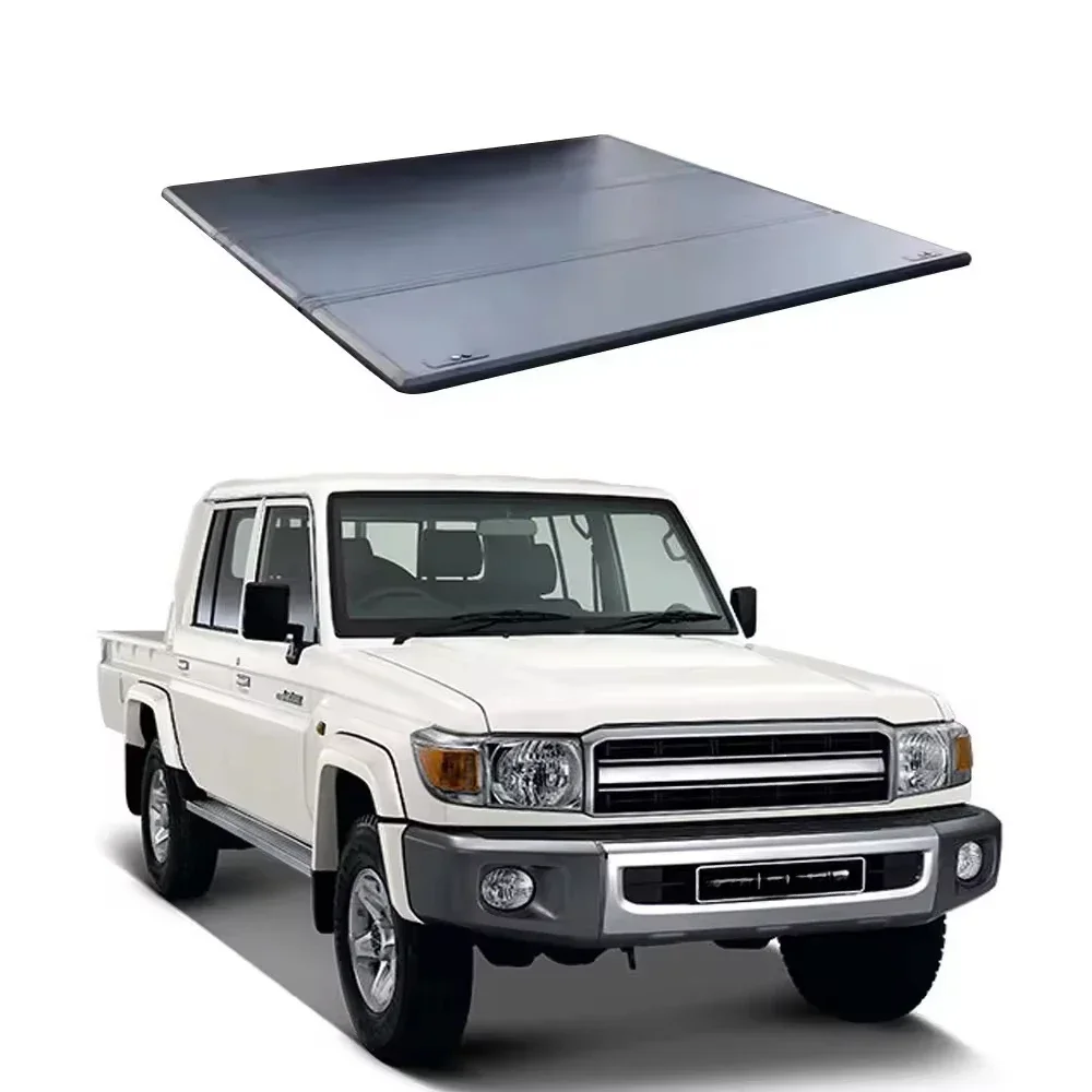 

Soft Roll Up Truck Bed Cover Folding Tonneau Cover For Toyot Land Cruiser LC79