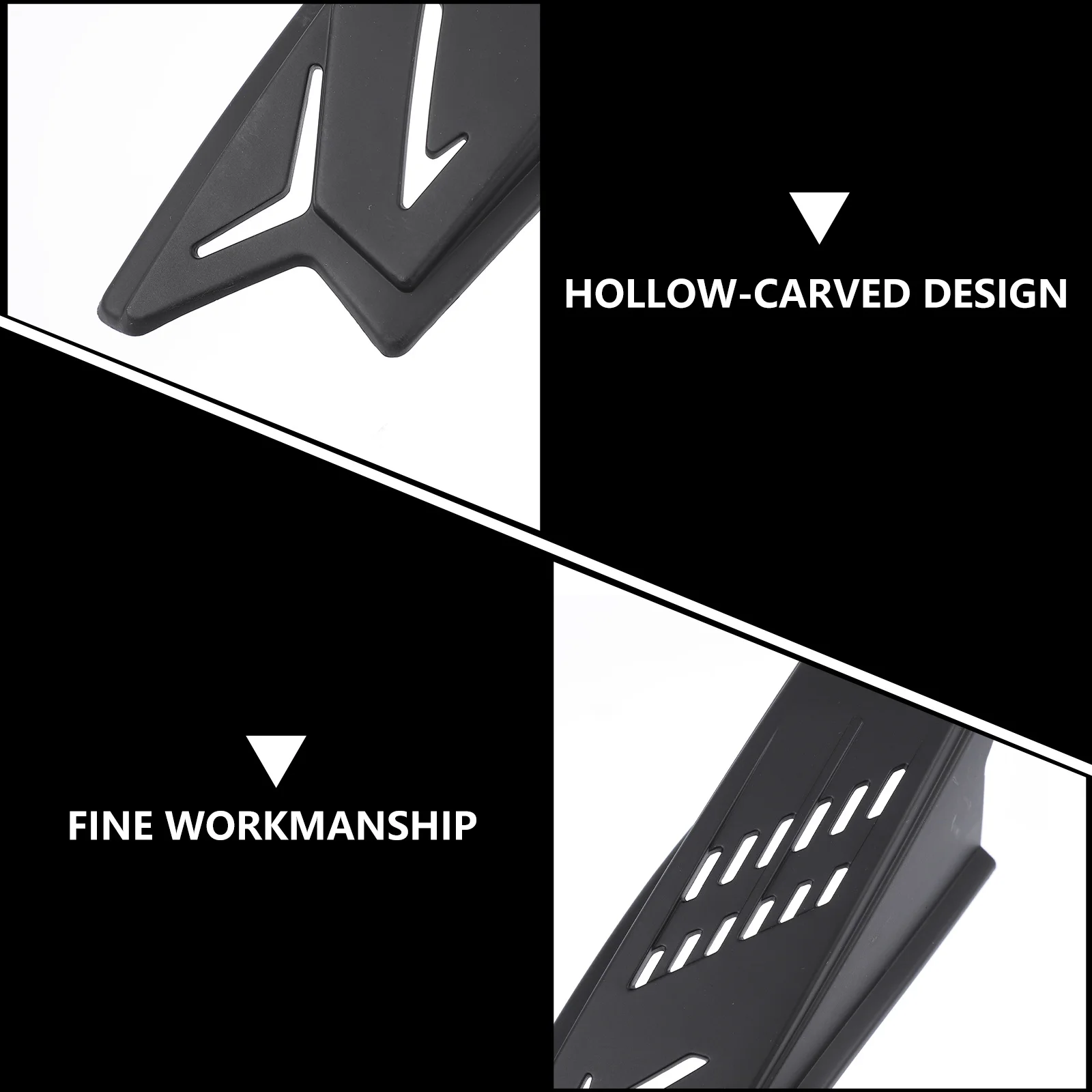 

2 Pcs Motorcycle Hard Decoration Horns Personality Decorations Electric Motorbike