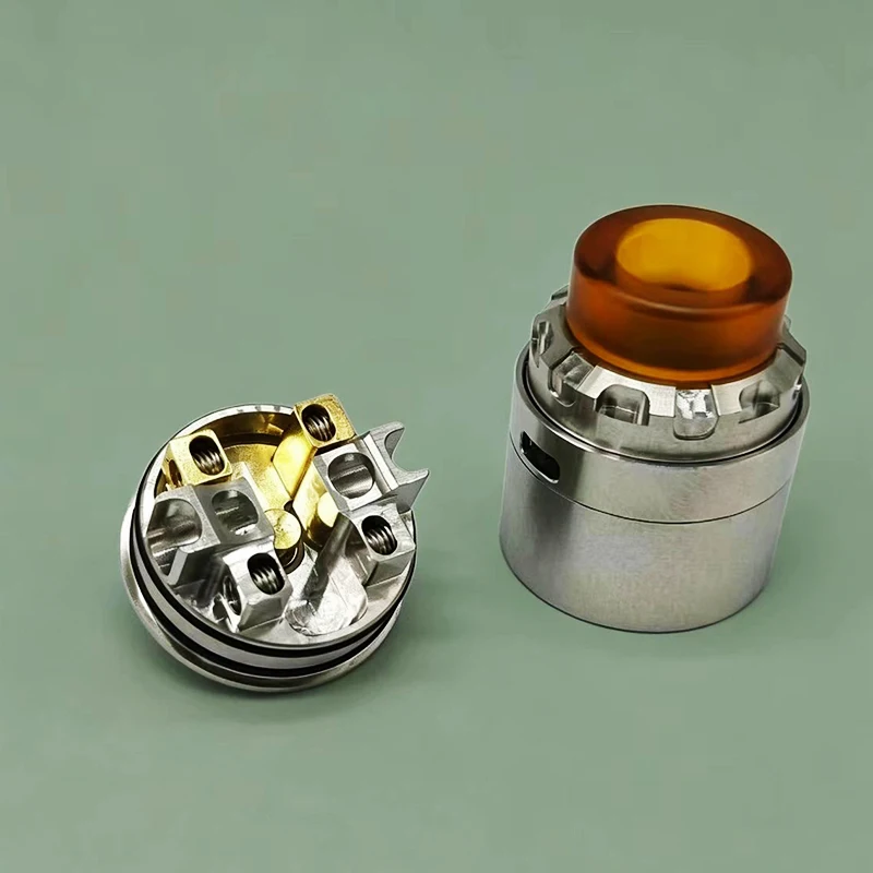 Reload X RDA 304SS 24mm Rebuildable Tank bf Squonk Pin 810 ULTEM Drip Tip Decorative Spare Part - view 3