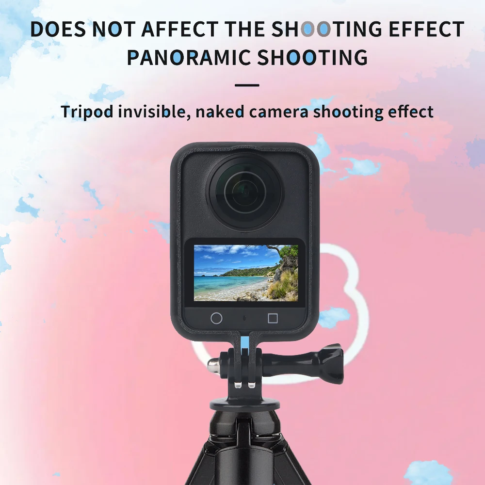 

Frame for DJI OSMO 360 Extension Adapter Mount Frame Scratch-resistant Quick-Release Protective Frame Panoramic Camera Accessory