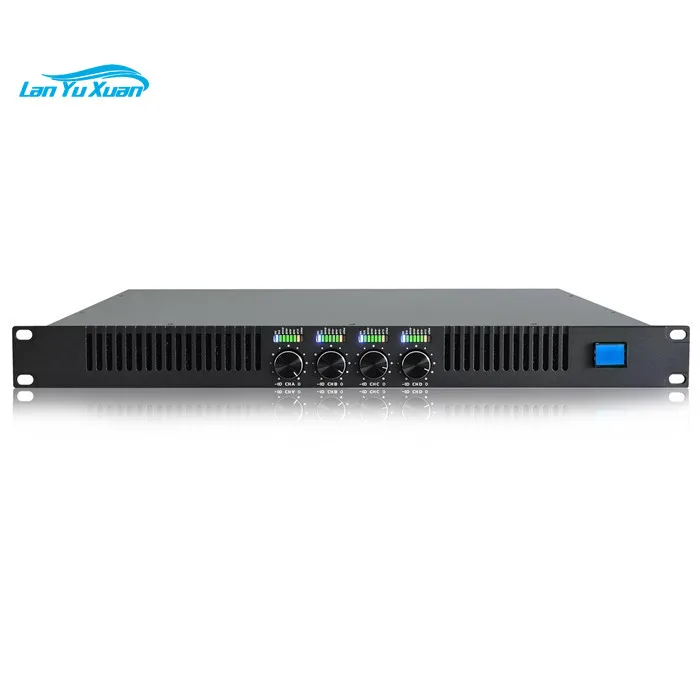 

AD-4100 RMS 1000watt 4 Channels Subwoofer Professional Dj 1U China Digital Class d Pro Sound 4 Channel Audio Amplifier